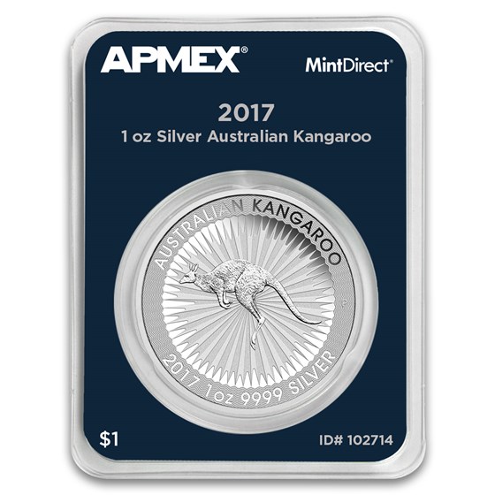 2017 Australia 1 oz Silver Kangaroo (MintDirect® Single) 2017 Australia 1 oz Silver Kangaroo (MintDirect® Single)